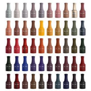 (Fall Color Bundle) Kiara Sky Gel Pro 0.5oz - Pre-selected 50 Colors