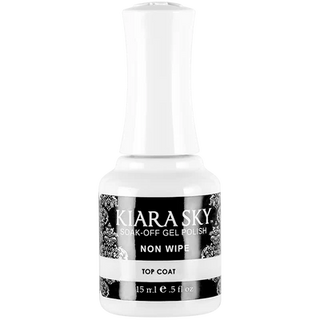 Kiara Sky - Non Wipe Top Coat 0.5oz — Kiara Sky Top Coat | C8 Nail Supply