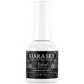 Kiara Sky - Velvet Matte Top Coat 0.5oz — Kiara Sky Top Coat | C8 Nail Supply