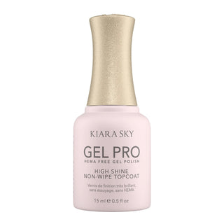 Kiara Sky Gel-Pro High-Shine Non-Wipe TopCoat 0.5oz