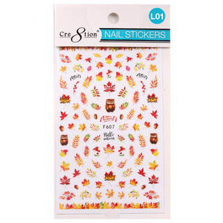 Cre8tion Nail Art Sticker Leaves (11 Styles)