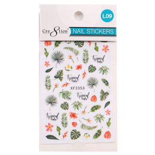 Cre8tion Nail Art Sticker Leaves (11 Styles)