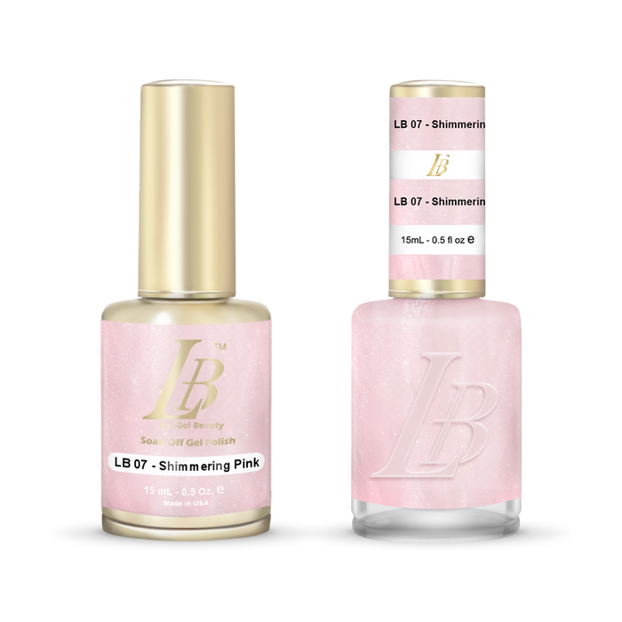 iGel LB - Duo - LB007 Shimmering Pink
