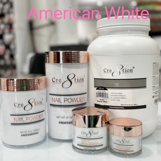 Cre8tion Acrylic Powder American White