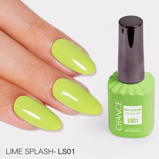 Chance Soak Off Gel 0.5oz - Lime Splash Collection - LS01