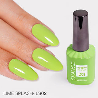 Chance Soak Off Gel 0.5oz - Lime Splash Collection - LS02
