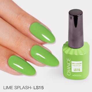 Chance Soak Off Gel 0.5oz - Lime Splash Collection - LS15