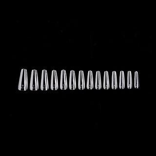 iGel PRO-X Soft Gel Nail Tips - Natural Coffin 600pcs