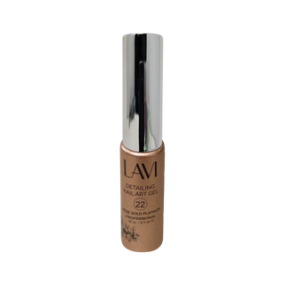 Lavi Detailing Nail Art Gel 0.33oz - 22 Rose Gold Platinum