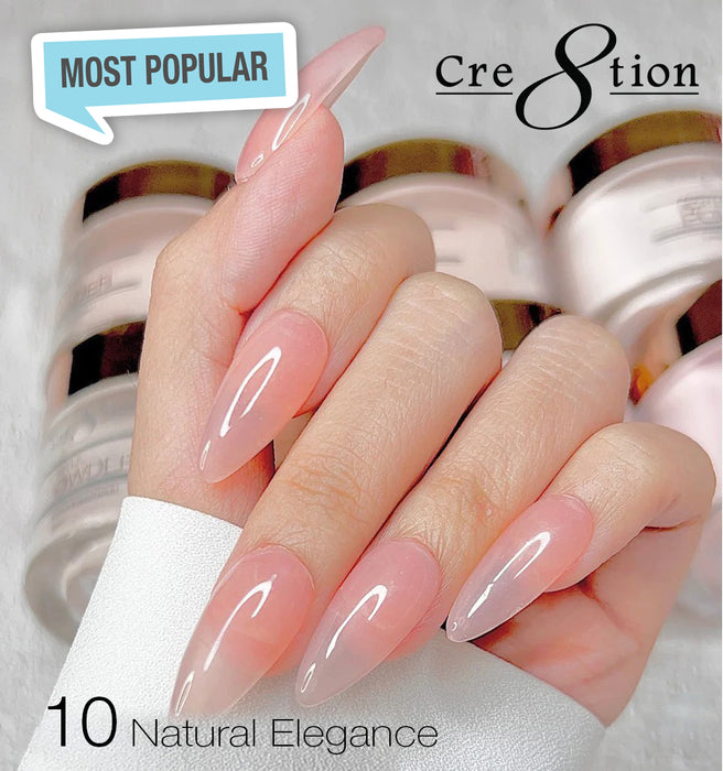 Cre8tion Natural Elegance Powder - 10 - Blush