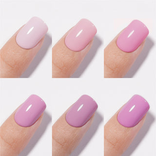 Chance Mauve Memories Collection 0.5oz - 18 Colors w/ 1 Counter Display, 3 Chance No Wipe Top Coat 0.5oz & 1 Cre8tion White Pearl Chrome