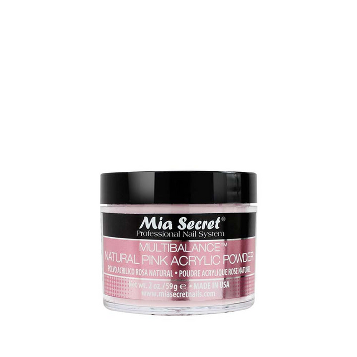Mia Secret Acrylic Powder - MULTIBALANCE NATURAL PINK
