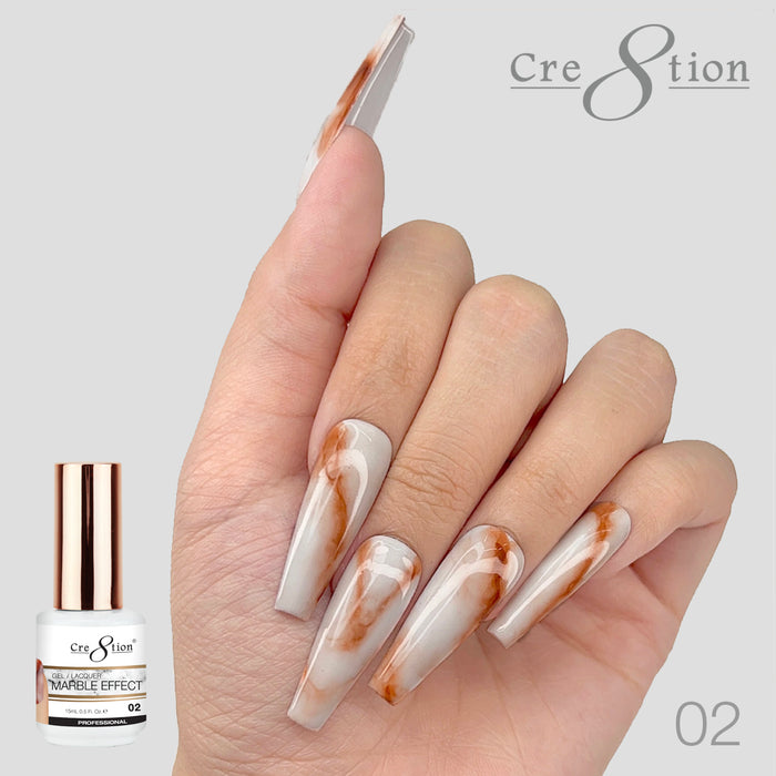 Cre8tion Nail Art Marble Effect 15 ml 02
