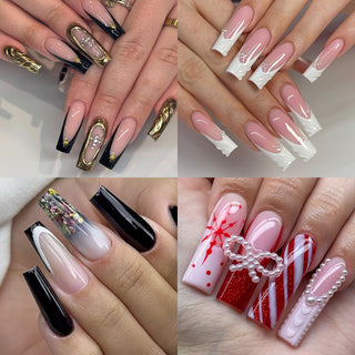 Cre8tion Special Shape Tip Square Clear