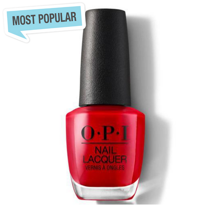 OPI Lacquer Matching 0.5oz - N25 Big Apple Red