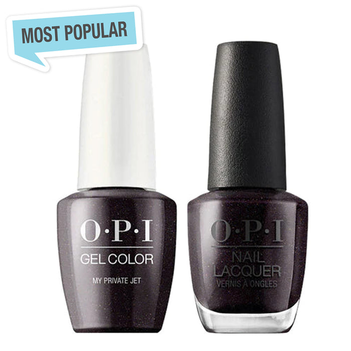 OPI Gel &amp; Lacquer Matching Color 0.5oz - B59 My Private Jet