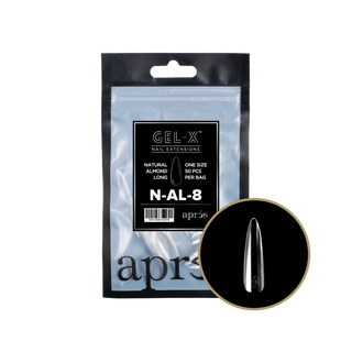 Apres Gel-X Tips 2.0 - NATURAL Almond Refill Bag