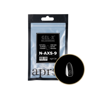 Apres Gel-X Tips 2.0 - NATURAL Almond Refill Bag
