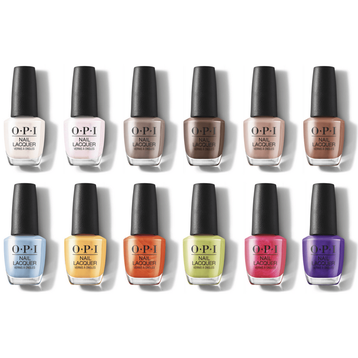 OPI Nail Lacquer 0.5oz - Malibu Collection Summer 2021 - 12pcs - WITHOUT DISPLAY
