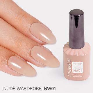 Chance Soak Off Gel 0.5oz - Nude Wardrobe Collection - NW01