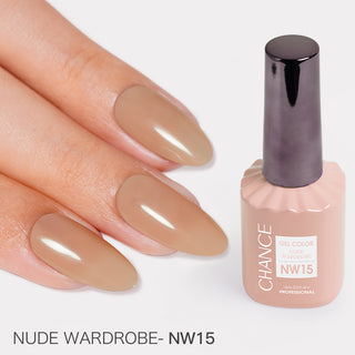 Chance Soak Off Gel 0.5oz - Nude Wardrobe Collection - NW15