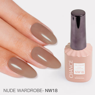 Chance Soak Off Gel 0.5oz - Nude Wardrobe Collection - NW18