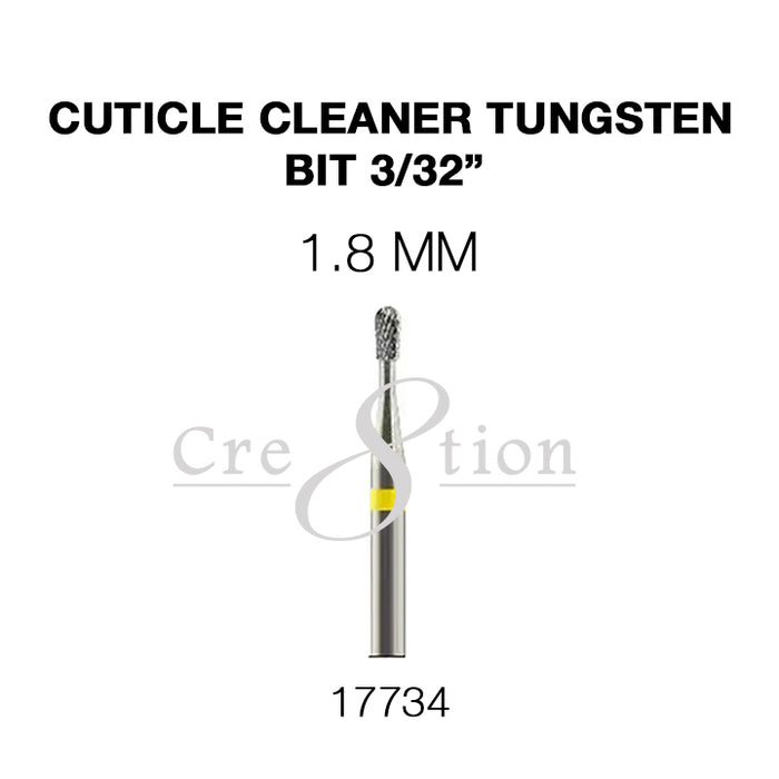 Broca de tungsteno para limpiador de cutículas Cre8tion