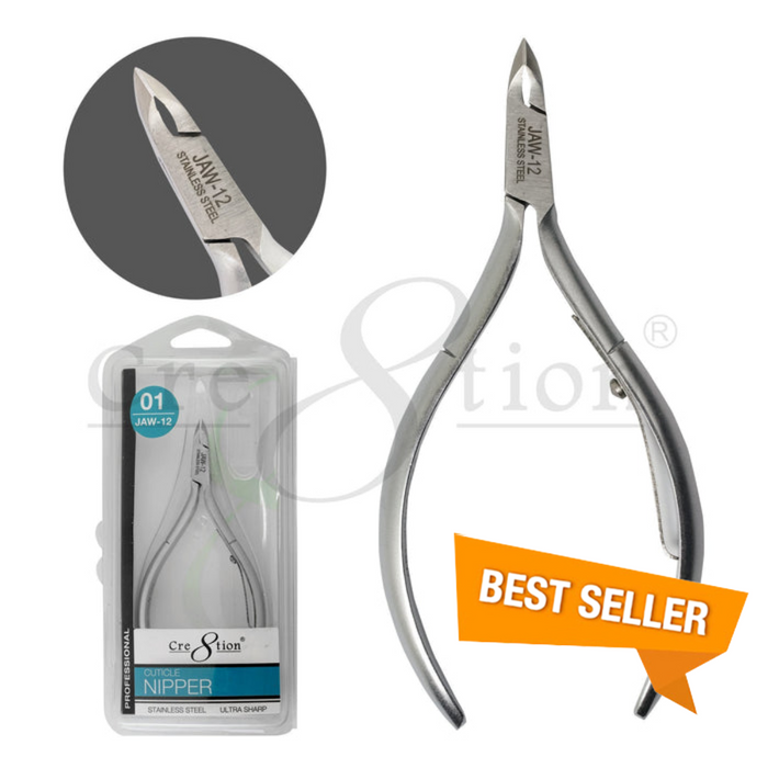 Cre8tion Stainless Steel Cuticle Nippers 01