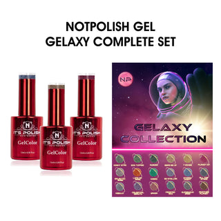 NotPolish Soak Off Gel 0.5oz - Gelaxy Complete Collection - Full Set 18 colors W/ 1 Set Color Chart