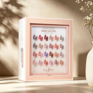 Cre8tion Cat Eye Gel Nude Collection Kit - 24 Colors