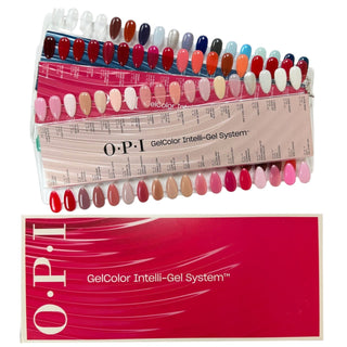 OPI Intelli-Gel Color Chart - 104 Shades