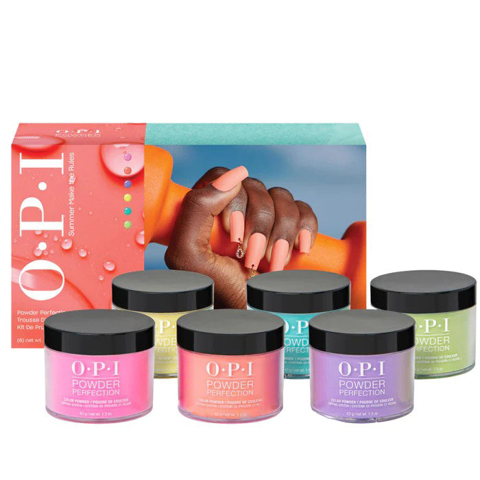 OPI Summer Make the Rules Powder Collection 6 Colors | Summer 2023