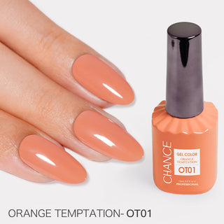 Chance Soak Off Gel 0.5oz - Orange Temptation Collection - OT01