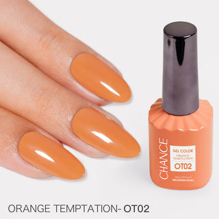 Chance Soak Off Gel 0.5oz - Orange Temptation Collection - OT02
