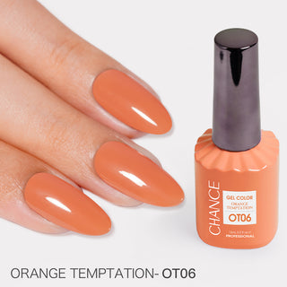 Chance Soak Off Gel 0.5oz - Orange Temptation Collection - OT06