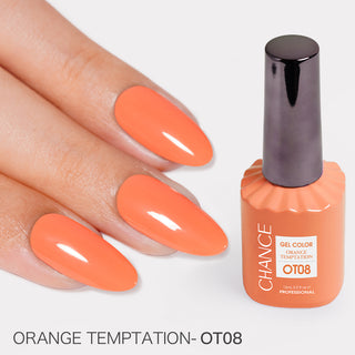 Chance Soak Off Gel 0.5oz - Orange Temptation Collection - OT08