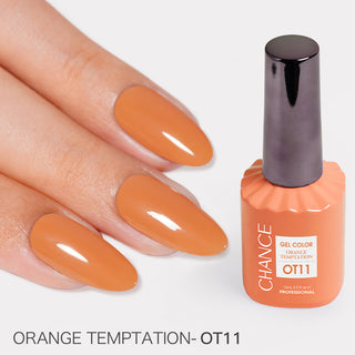 Chance Soak Off Gel 0.5oz - Orange Temptation Collection - OT11