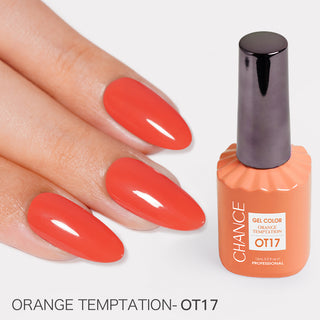 Chance Soak Off Gel 0.5oz - Orange Temptation Collection - OT17