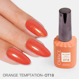 Chance Soak Off Gel 0.5oz - Orange Temptation Collection - OT18