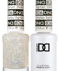 DND Duo Matching Color - OVERLAY GLITTER TOP GELS Collection - 826