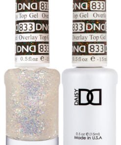 DND Duo Matching Color - OVERLAY GLITTER TOP GELS Collection - 833