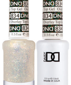 DND Duo Matching Color - Colección OVERLAY GLITTER TOP GELS - 834