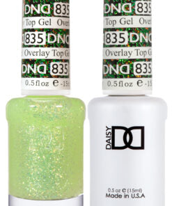 DND Duo Matching Color - Colección OVERLAY GLITTER TOP GELS - 835
