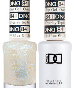 DND Duo Matching Color - OVERLAY GLITTER TOP GELS Collection - 841