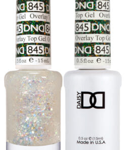 DND Duo Matching Color - OVERLAY GLITTER TOP GELS Collection - 845