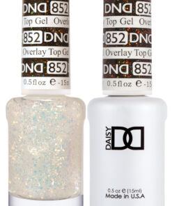 DND Duo Matching Color - OVERLAY GLITTER TOP GELS Collection - 852
