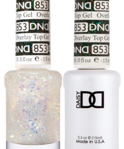 DND Duo Matching Color - OVERLAY GLITTER TOP GELS Collection - 853