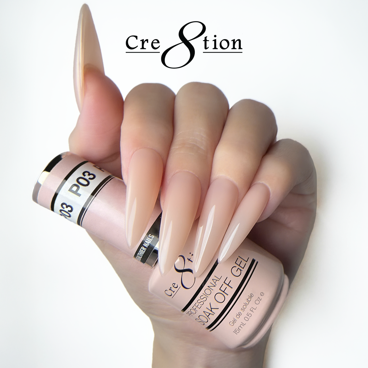 Cre8tion Gel - French Collection 0.5oz - P03 Precious… | C8 – C8 Cre8tion Gel - French Collection 0.5oz - P03 Precious… | C8 – C8