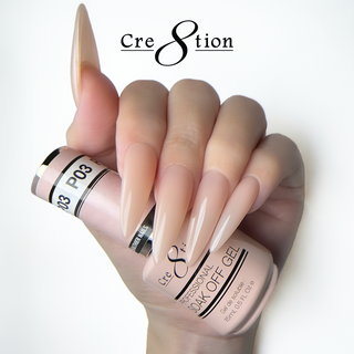 Cre8tion Gel - French Collection 0.5oz - P03 Precious Pink