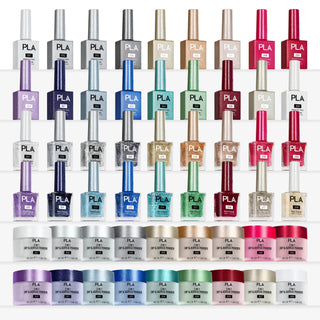 PLA Matching Colors - Glitter Collection 18 Colors w/ 1 Color Chart